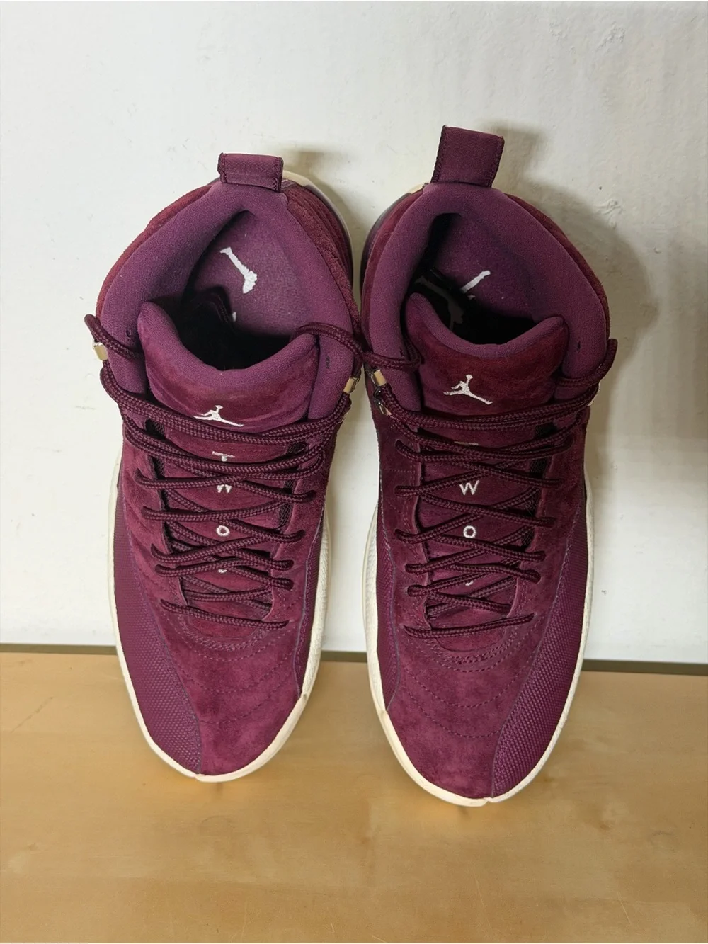 Nike Air Jordan 12 Retro Bordeaux Sneakers 130690-617 Men’s Size 9
